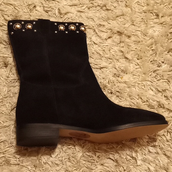 Michael Kors Leather Boots Women's Size 7.5 - Picture 9 of 10